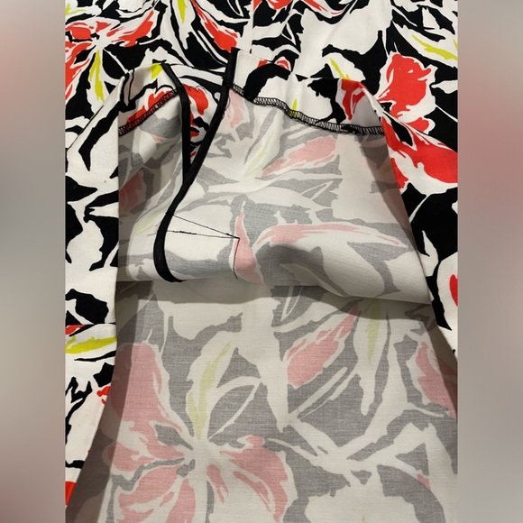 Jones Wear Floral Pencil Skirt Stretch Size 6P Tropical Career Office EUC - Picture 8 of 11